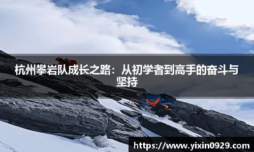 杭州攀岩队成长之路：从初学者到高手的奋斗与坚持